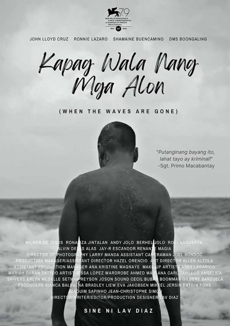 D’A Barcelona 2023 "When the Waves are Gone" de Lav Diaz