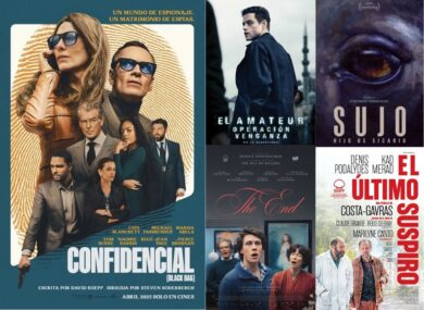 Estrenos de cine en España 25 de abril de 2025