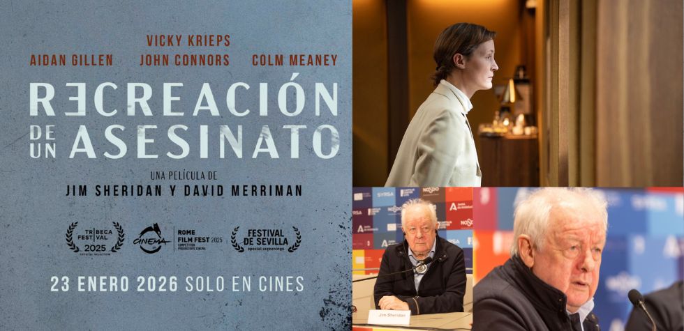 Jim Sheridan: "En "Recreación de un asesinato" es la primera vez que se recrea un caso real en una sala de jurado que nunca existió"