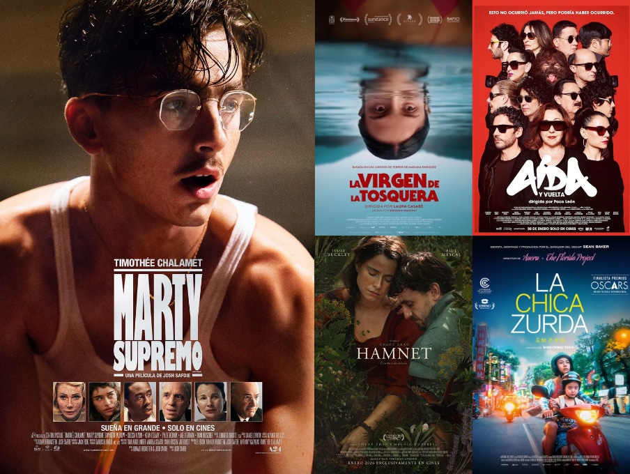 Pelis que se dejan ver el 30 de enero de 2026